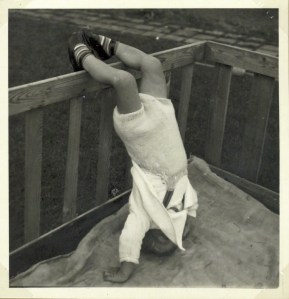 Torben "står" på hænder