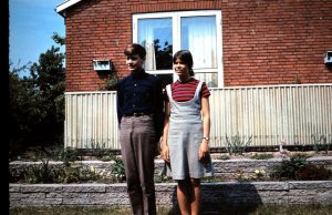 Torben og jeg på Agerledet i 1966