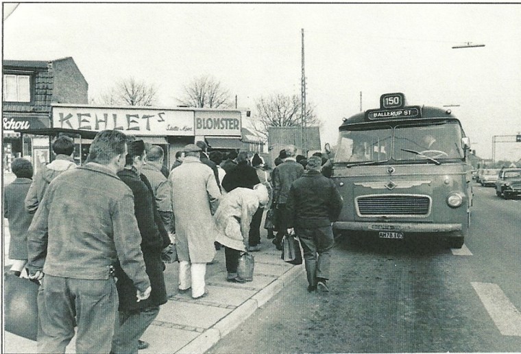 Herlev og bus 150 i Herlev