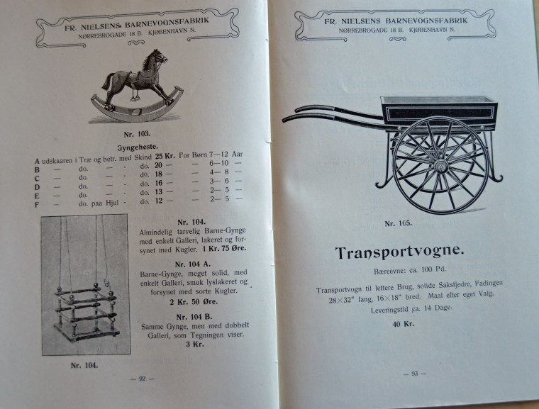 Fr.Nielsens Barnevognsfirma Det Kgl. Bibliotek småtryksamlingen