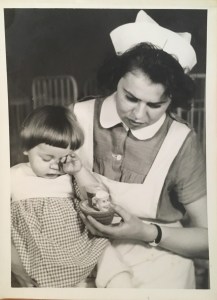 Mattern barneplejerske og barn på Philadelphia