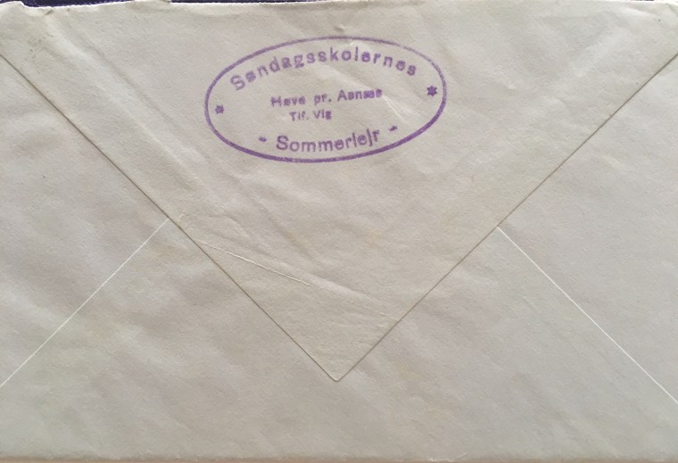 Afsendersemplet fra lejrskolen