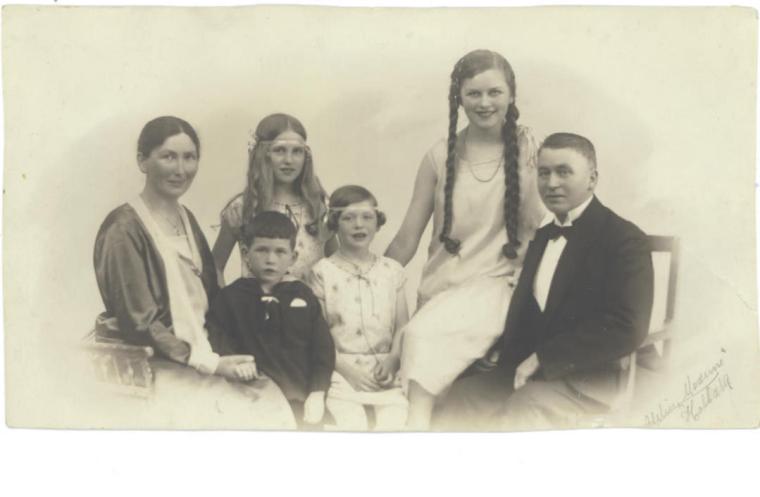 Fotografi fra et atelier ca 1929