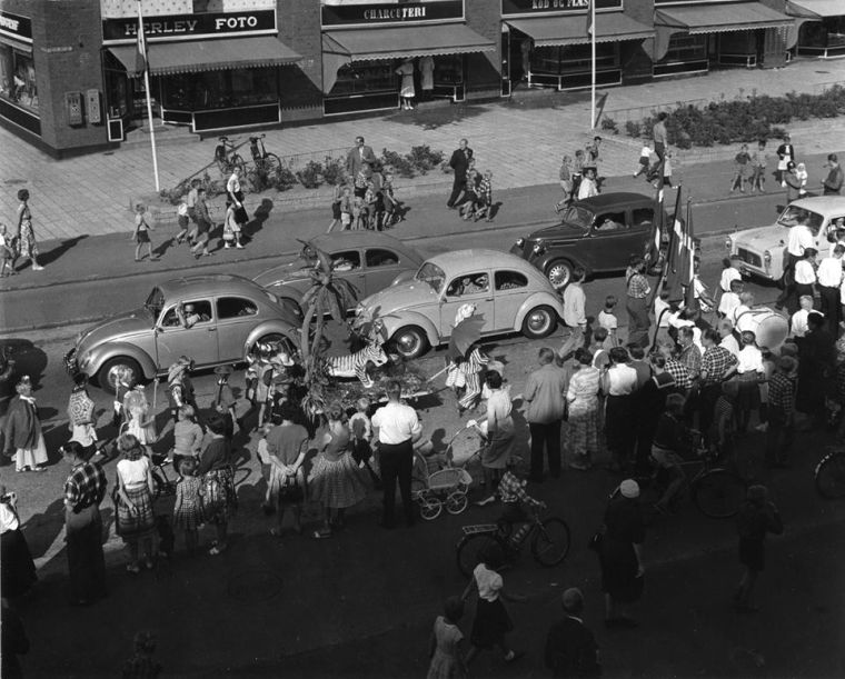 Optog til fordel for en årlig indsamling til fordel for børn