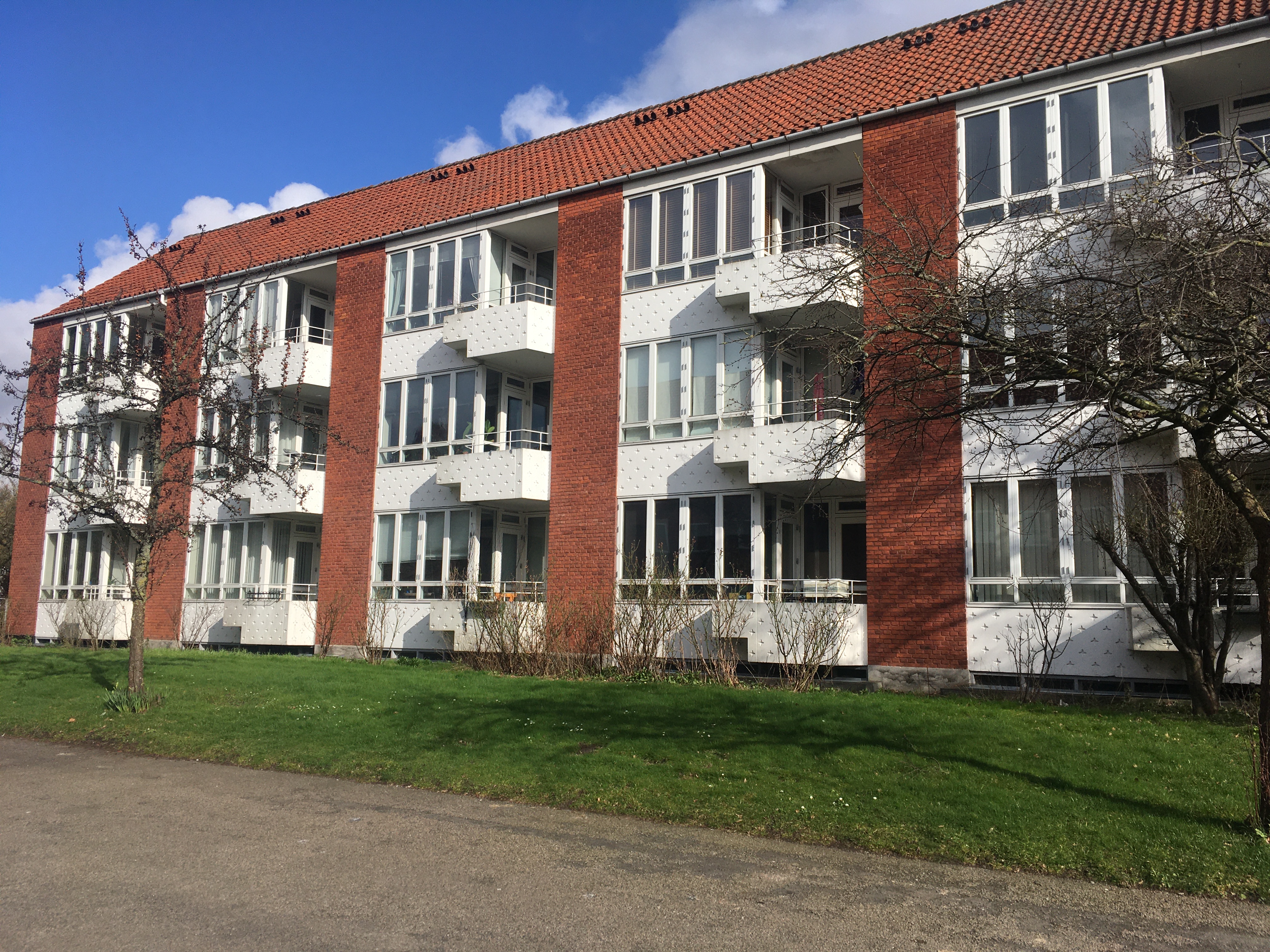 Lejligheder i Hollywoodbygningen i Herlev