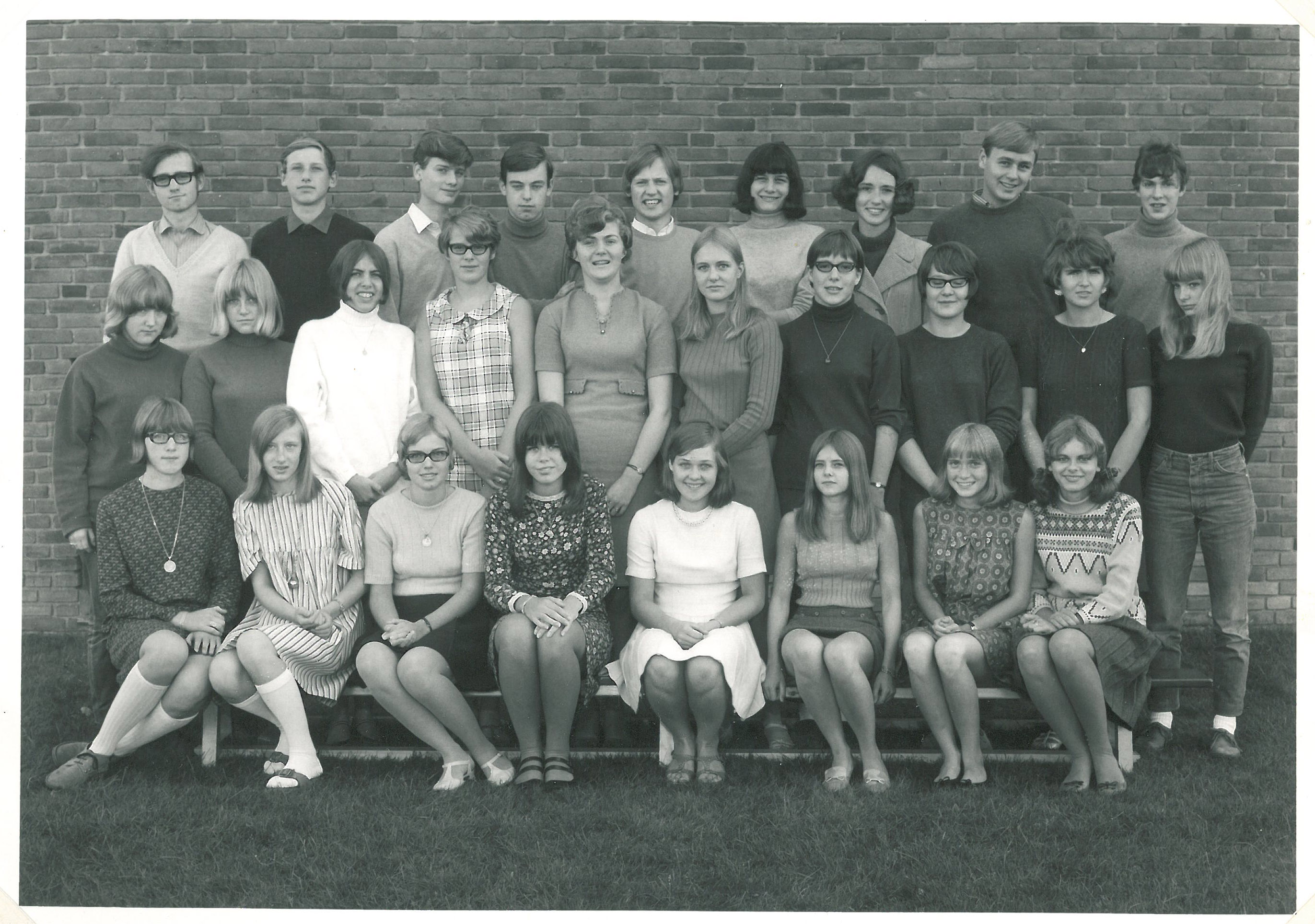 1.G på Ballerup Gymnasium 1967