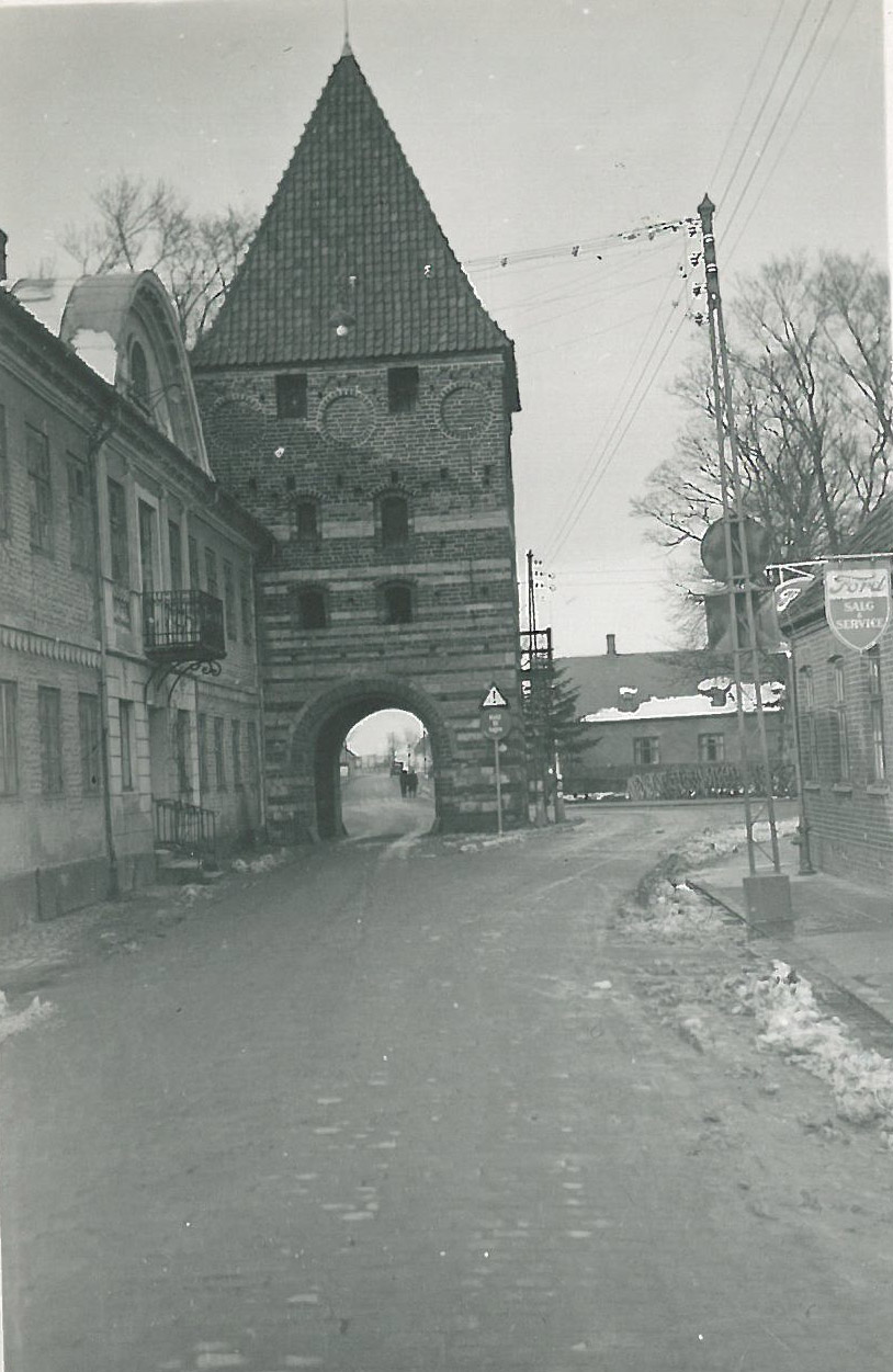 Stege byport. Påsken 1937