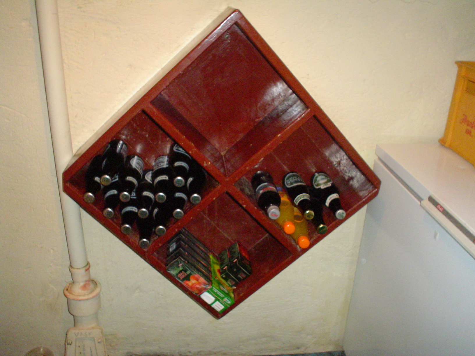 Trækassen med øl og sodavand